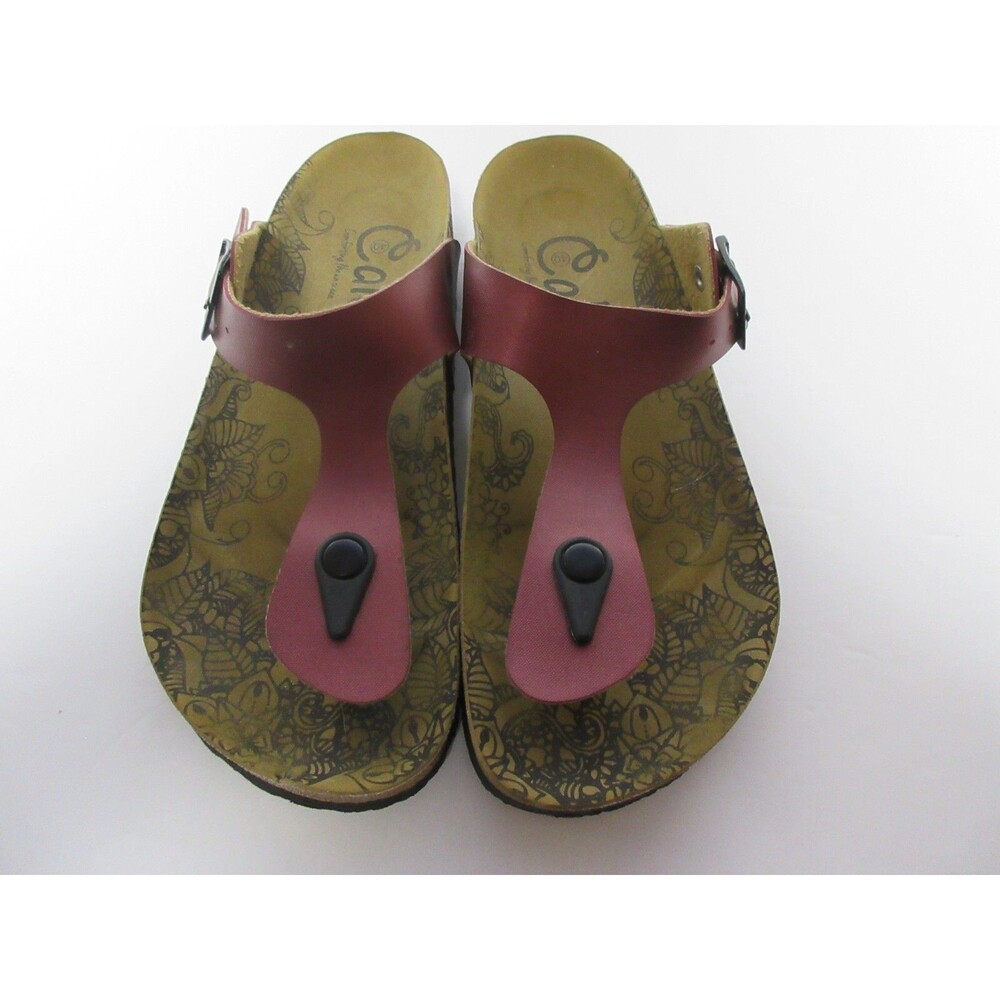 Calceo Mauve Thong Sandals Size 40 Comforting Life on Ocean